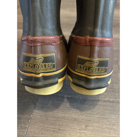 Explorers Steel Shank Mens 9 Wool Lined Lace Up Waterproof  display picture 1